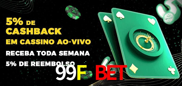 Promoções do cassino ao Vivo 99F Bet